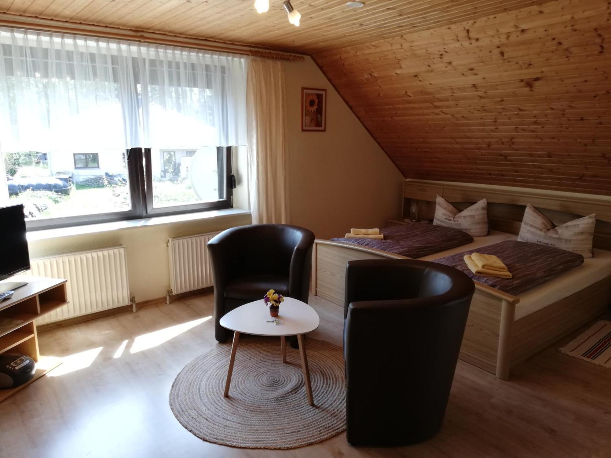 فندق Am Waldrand Spreewald بورغ الغرفة الصورة