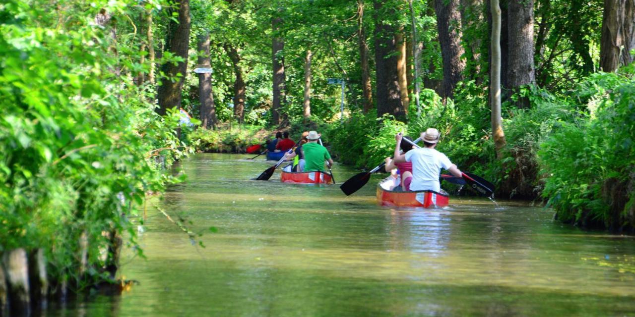 فندق Am Waldrand Spreewald بورغ المظهر الخارجي الصورة